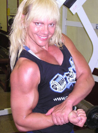 Female Bodybuilder Anita Ramsey
