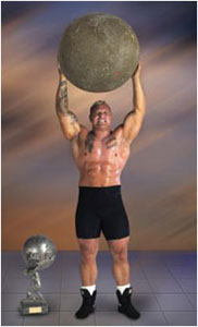 World's Strongest Man Strongman Competitor Svend Karlsen