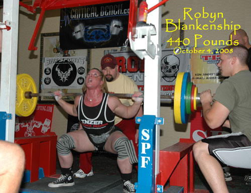 Robyn Blakenship - VA Powerlifter & Firefighter competiting in the SPF