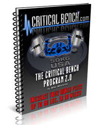 Critical Bench Program 2.0