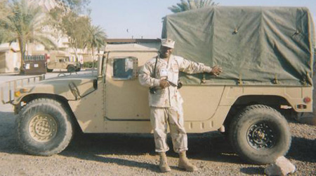 Eugene Serving in Iraq