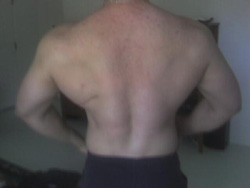 Danny Aguirre Back Muscles