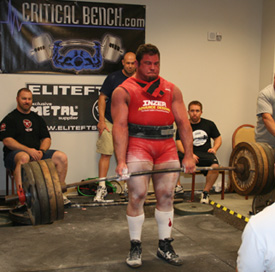 Pro Division Powerlifter Brian Carroll