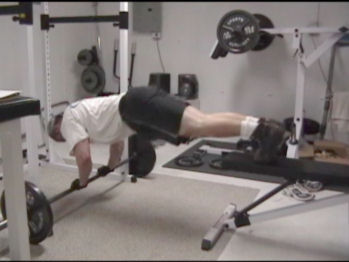 On-Barbell Tricep Extension-Presses