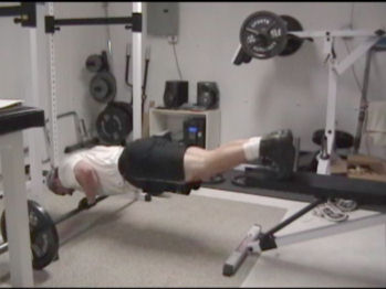 On-Barbell Tricep Extension-Presses