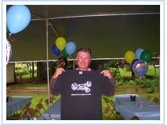 barry melrose and his Critical Bench t-shirt