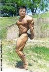 Pro Bodybuilder Wong Hong Muscle Man
