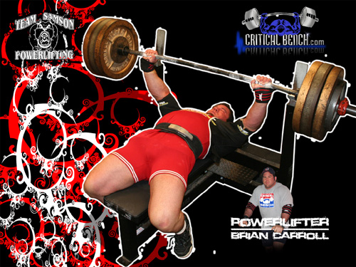Interview With Powerlifter Brian Carroll