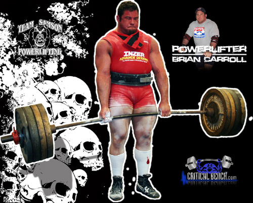 Interview With Powerlifter Brian Carroll of Team Samson
