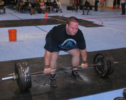 Strongman competitor Gavin Westenburger's favorite strongman event is the deadlift