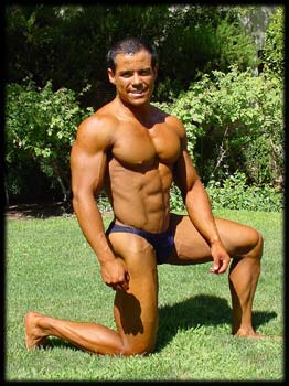 Bodybuilder Guillermo Escalante