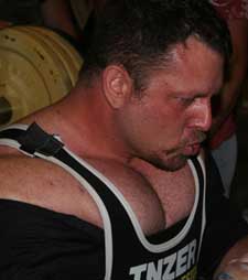 275 pound powerlifter Jim Grandick