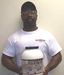 JT Hall supports At Large Nutrition