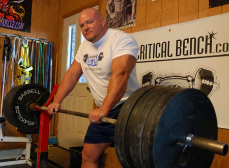 Powerlifter and Critical Bench Supporter Joey Smith