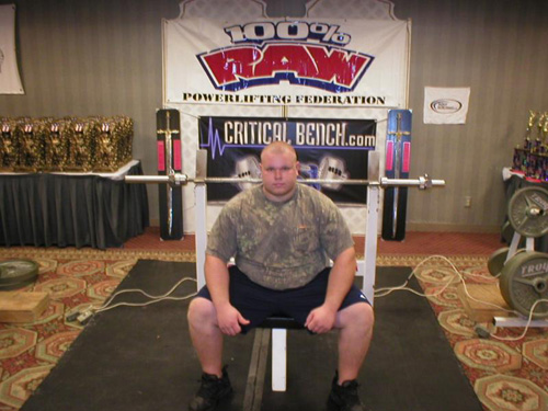Powerlifter Cody Yager