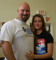 Tom and daughter Sara Bodenbender