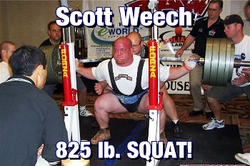 Scott Weech World Record Unequipped Powerlifting Squat