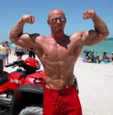 Bodybuilder Sean Larson