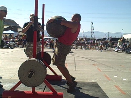 Strongman vs. Power Cleans For Football - Part 3