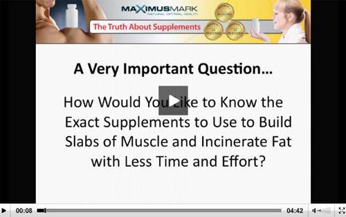 Truth About Supplements Video